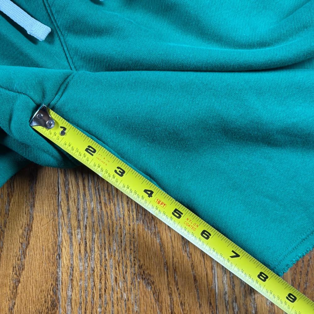 Nike Sportswear French Terry Shorts Green Futura Logo Raw Hem DX0502-365 Mens XL - Picture 5 of 11